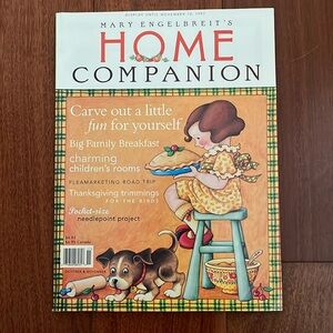 Mary Engelbreit Home Companion Magazine & Ann Estelle Paper Doll Oct/Nov 1997